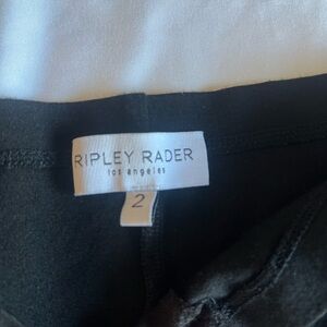 Riley Rader set 3/4 crop top and hemmed pant; good for someone 5’5”